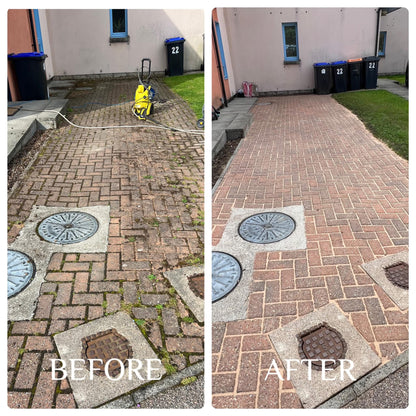 Driveway Jet Washing