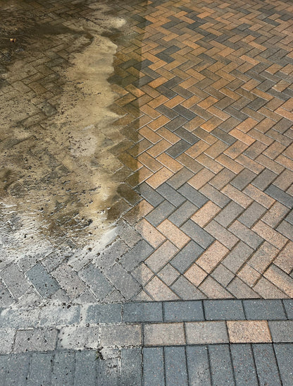 Driveway Jet Washing