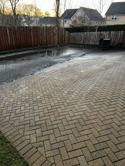 Driveway Jet Washing